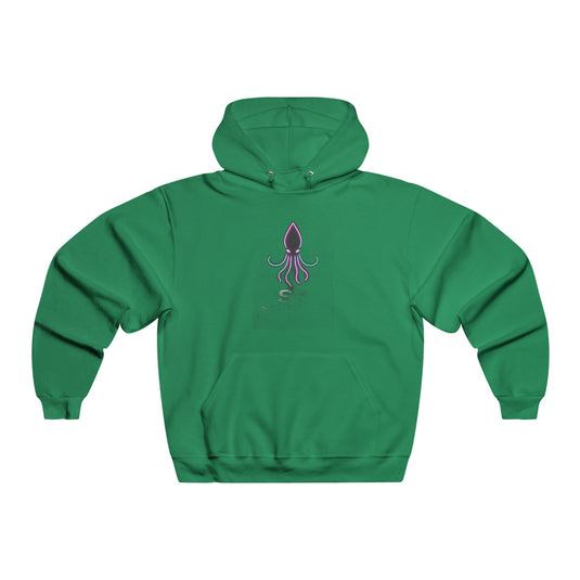Men's Hooded Sweatshirt with Unique Octopus Design
