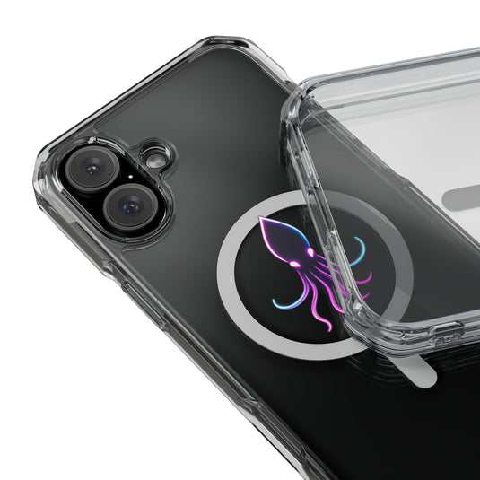 Vibrant Squid Magnetic Clear Phone Case