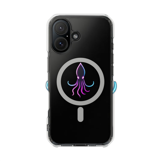 Vibrant Squid Magnetic Clear Phone Case