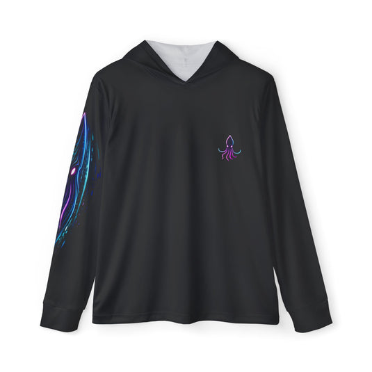 Squid Rider Hoodie — Neon Octopus Sports Warmup Pullover