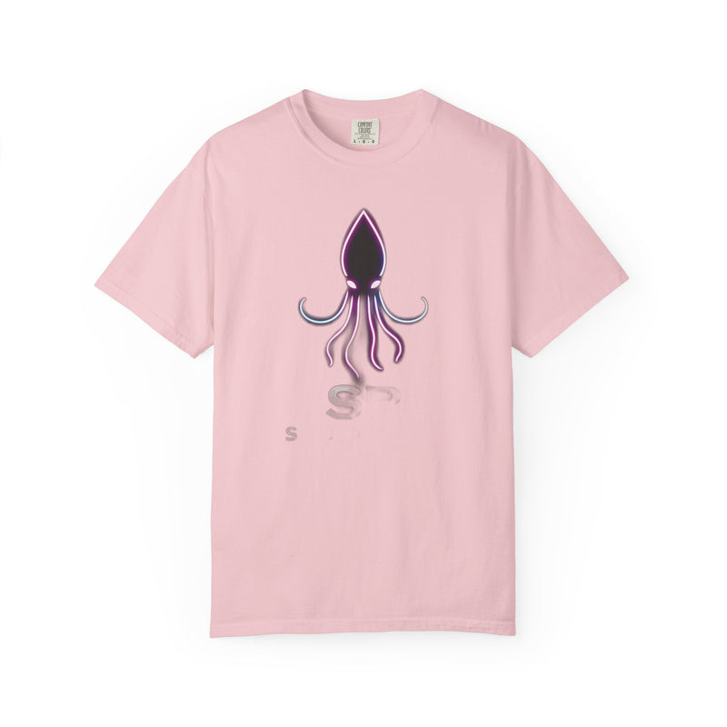 Load image into Gallery viewer, Squid Graphic T-Shirt — Neon Octopus Ocean Tee

