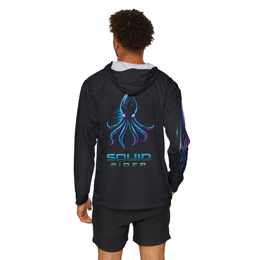 Squid Rider Hoodie — Neon Octopus Sports Warmup Pullover