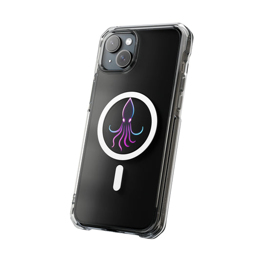 Vibrant Squid Magnetic Clear Phone Case