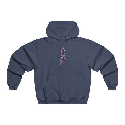 Men's Hooded Sweatshirt with Unique Octopus Design