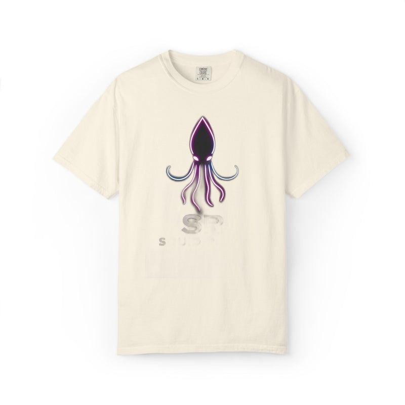 Load image into Gallery viewer, Squid Graphic T-Shirt — Neon Octopus Ocean Tee
