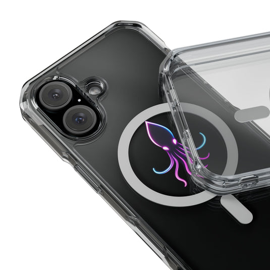 Vibrant Squid Magnetic Clear Phone Case